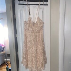 Free People Blush Lace Dress